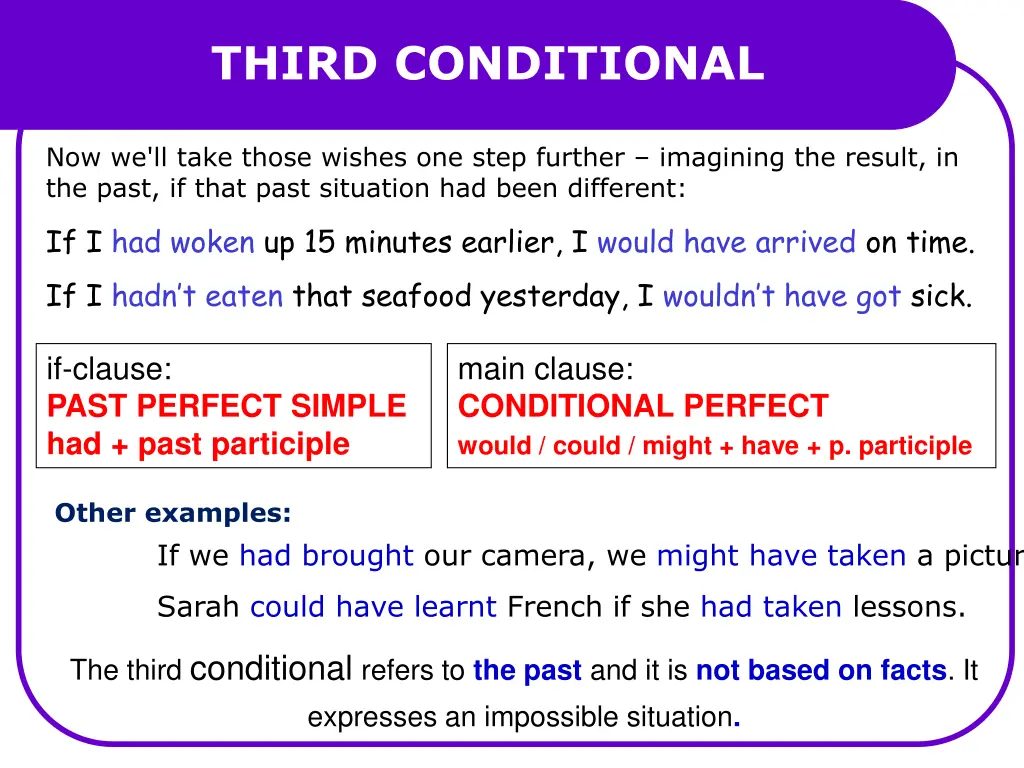 third conditional