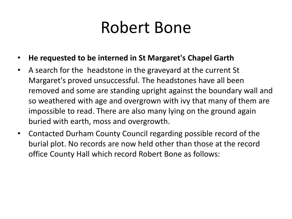 robert bone 2