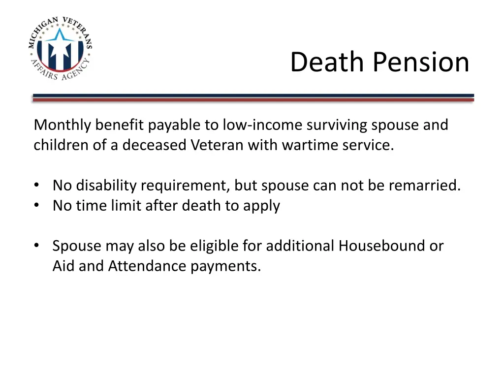 death pension