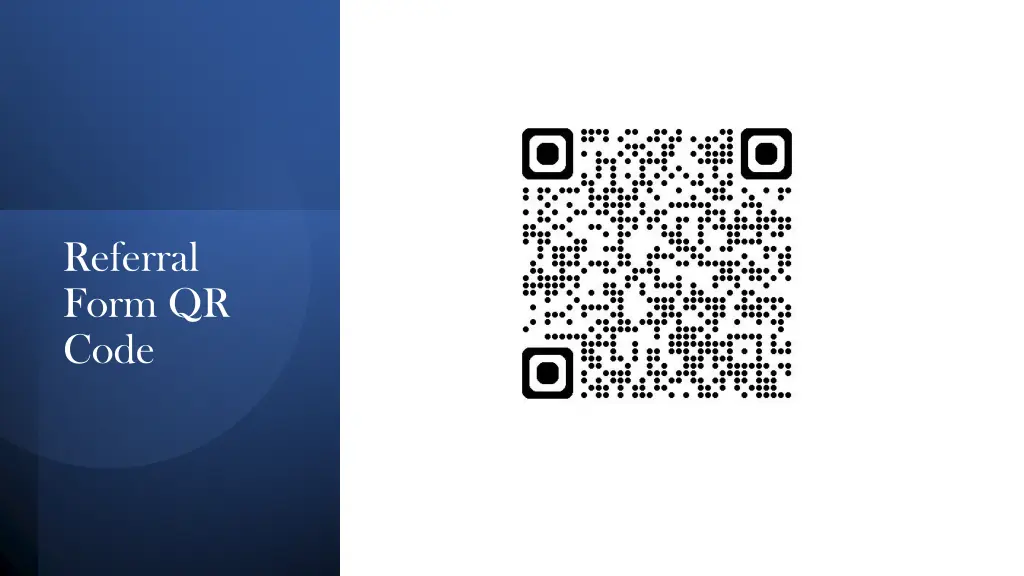 referral form qr code