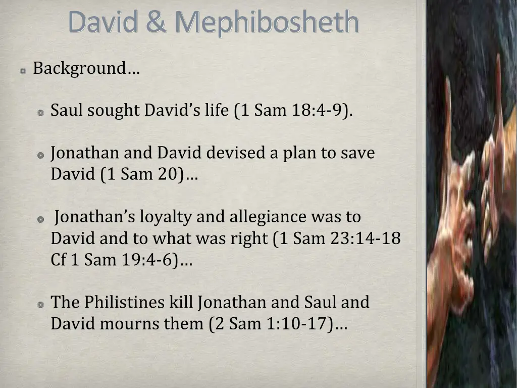 david mephibosheth 2