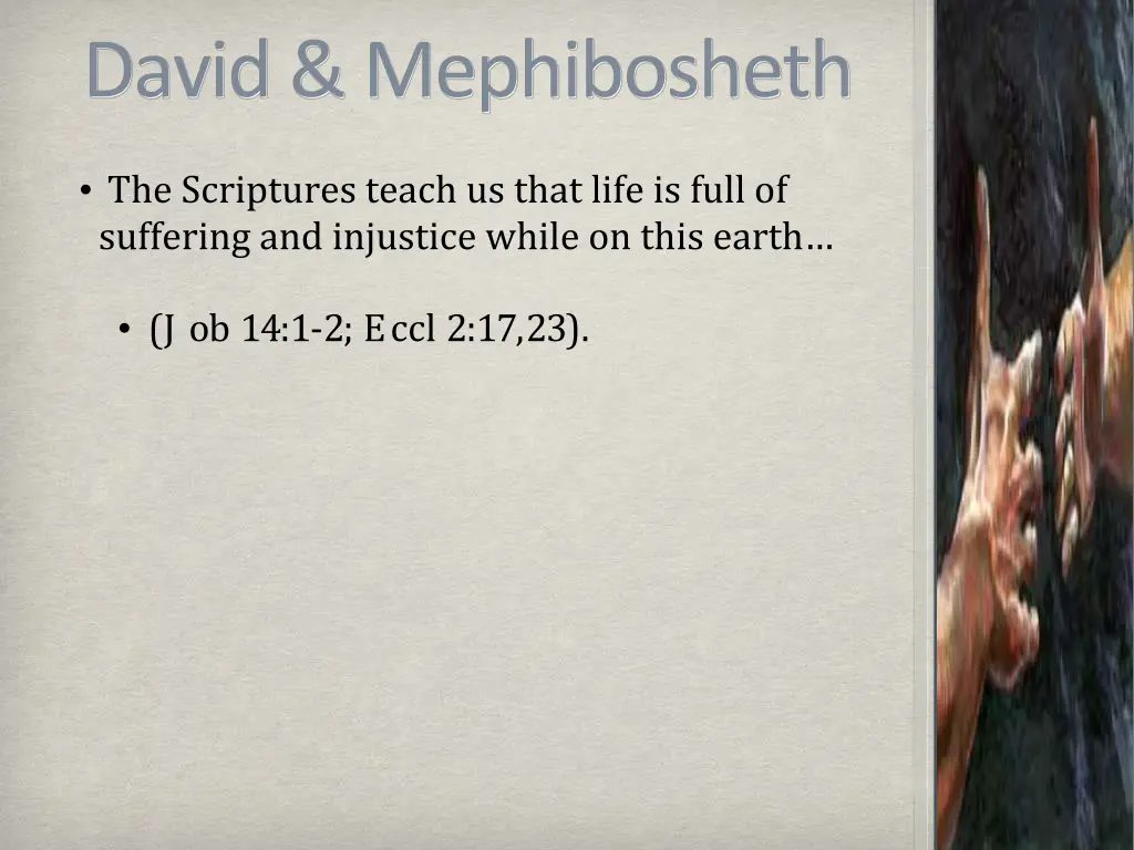 david mephibosheth 5