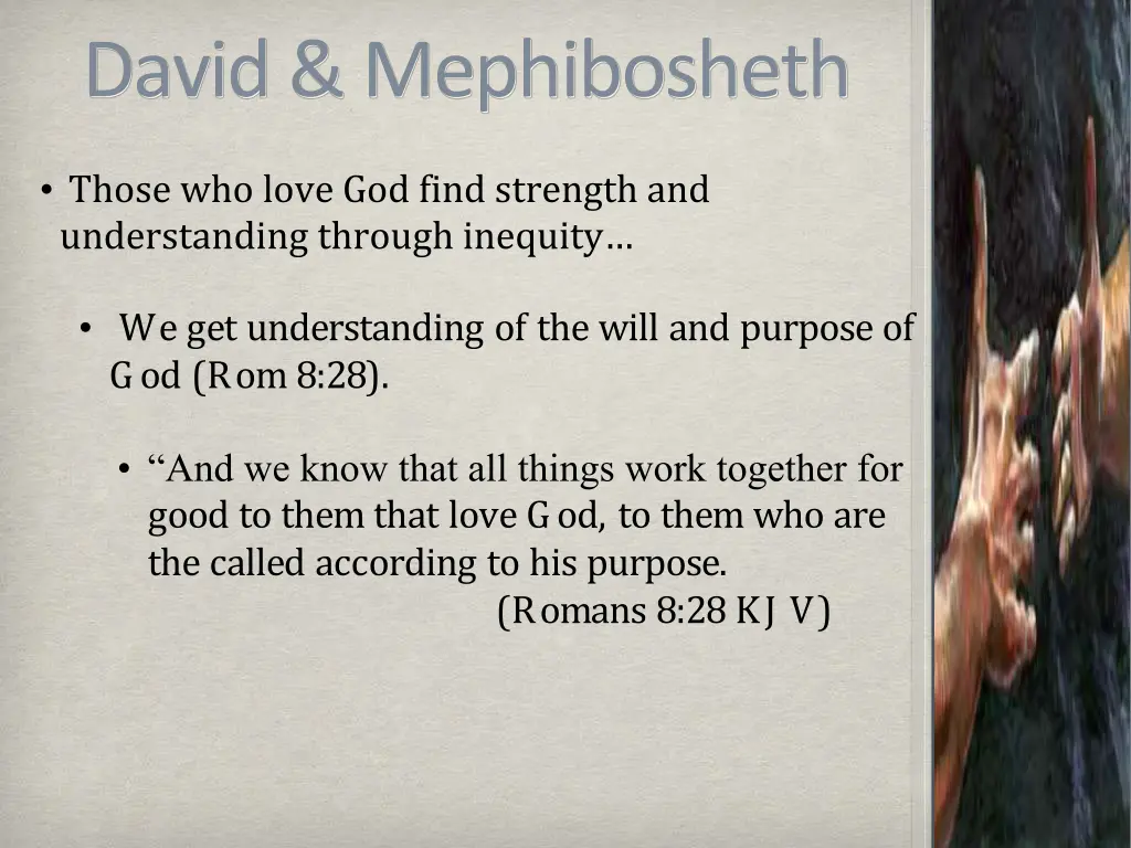 david mephibosheth 6