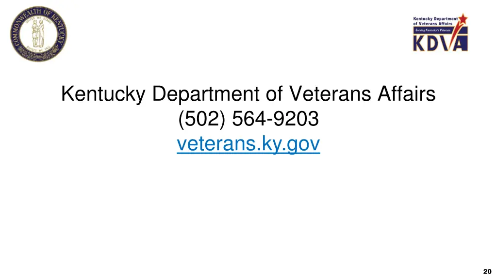 kentucky department of veterans affairs 1