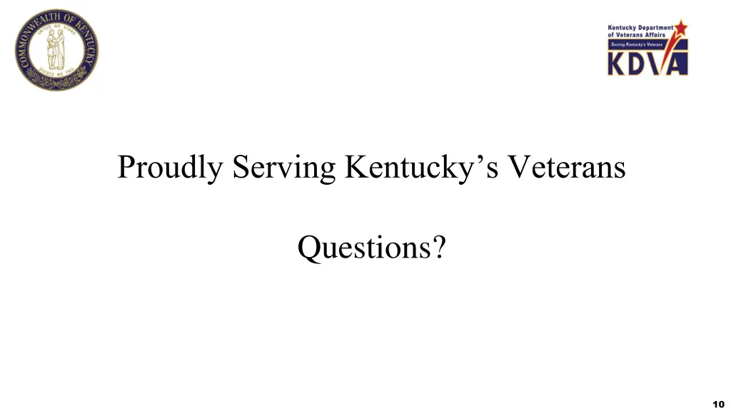 proudly serving kentucky s veterans