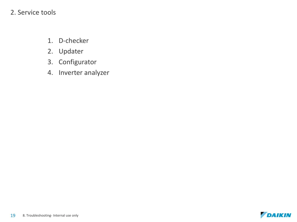 2 service tools