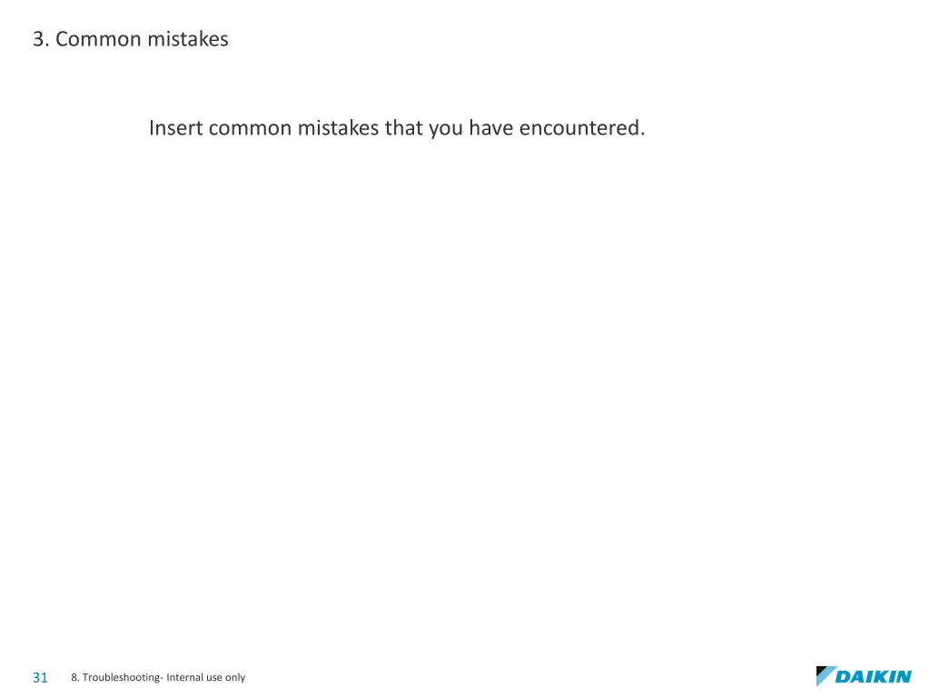 3 common mistakes