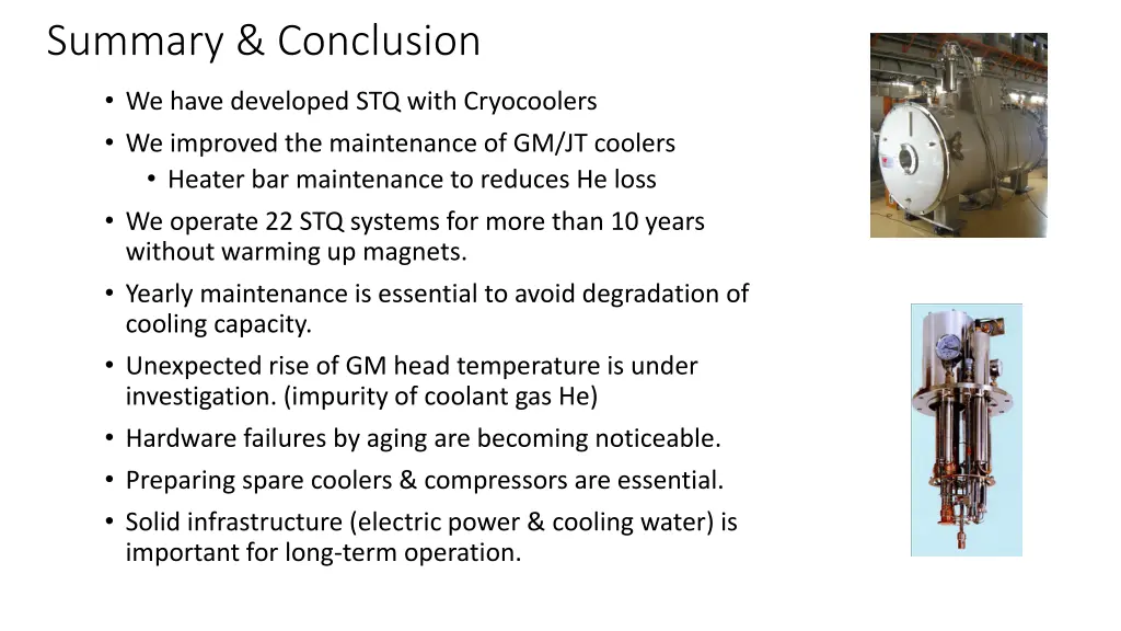 summary conclusion