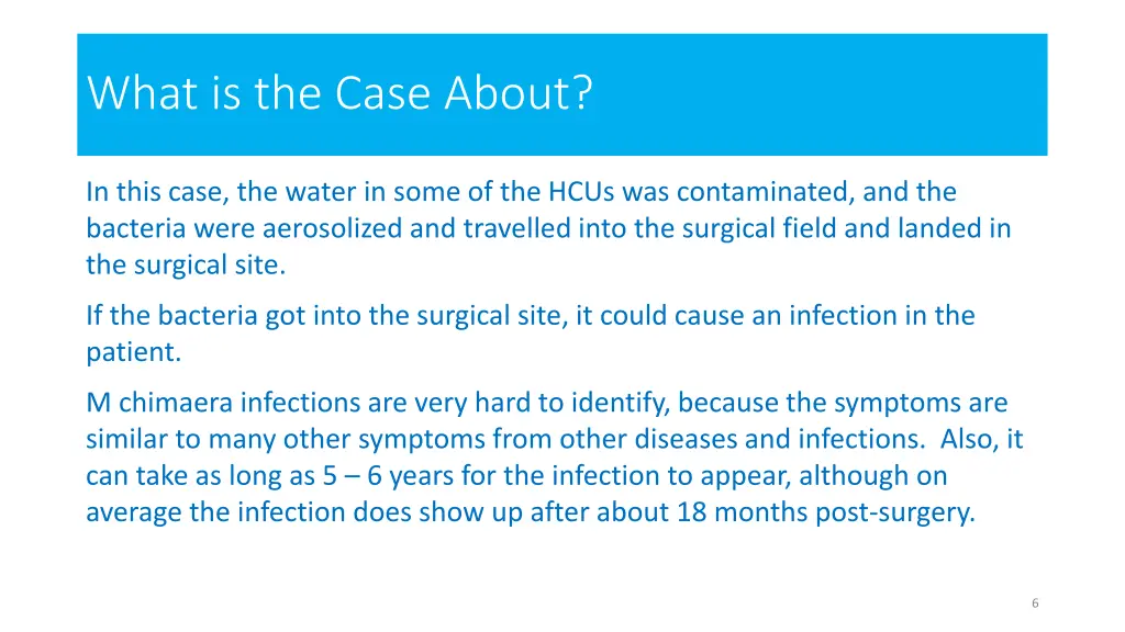 what is the case about 2