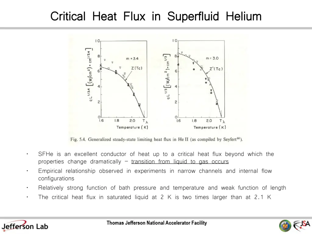 critical heat flux in superfluid helium critical