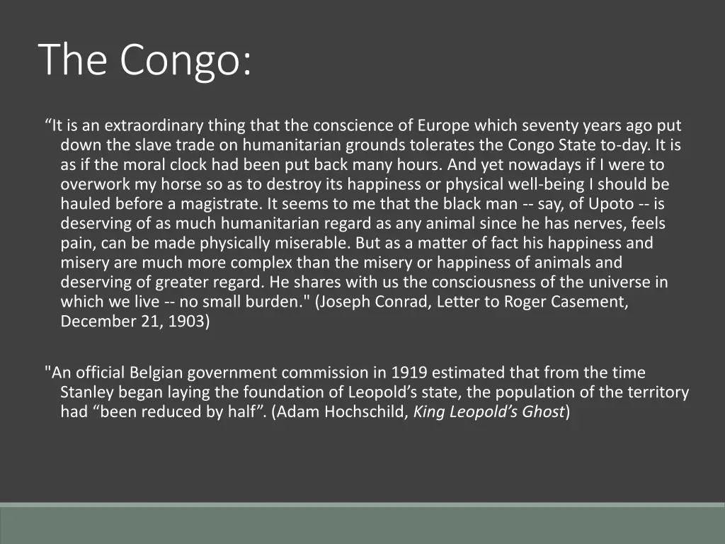 the congo