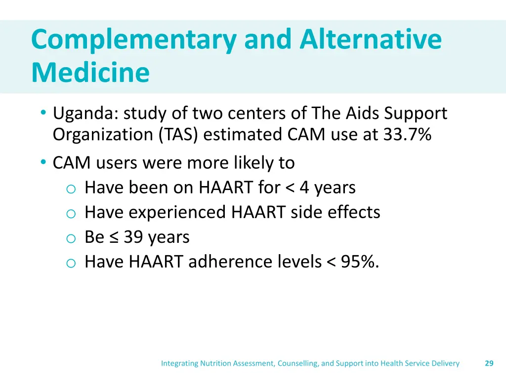 complementary and alternative medicine 1