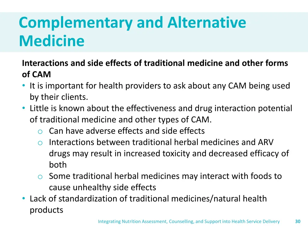 complementary and alternative medicine 2