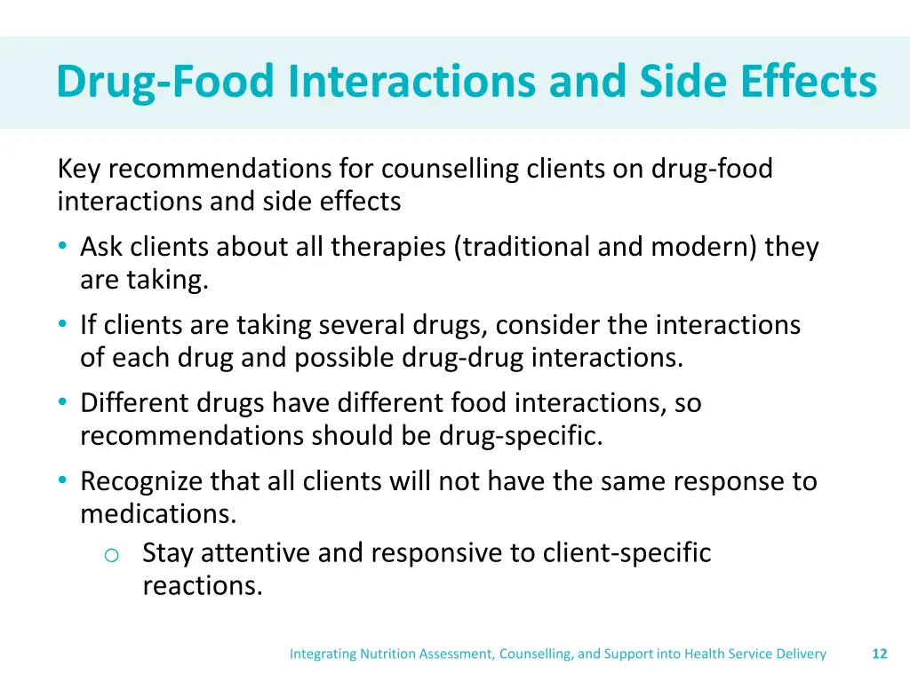 drug food interactions and side effects 1