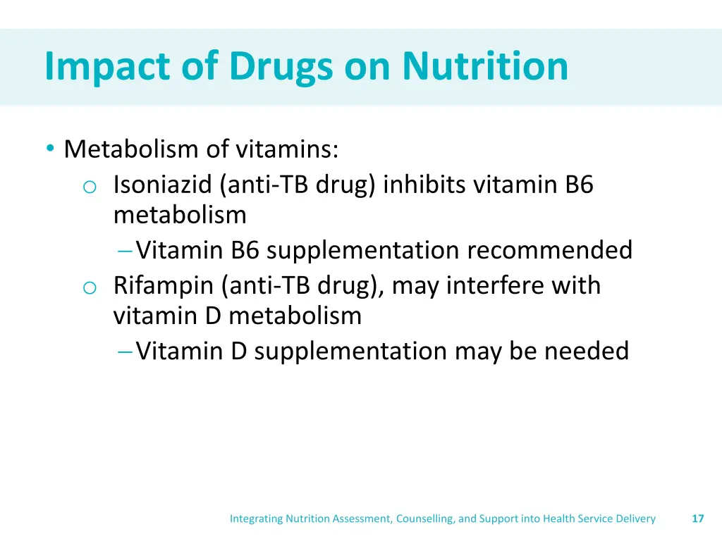 impact of drugs on nutrition 1