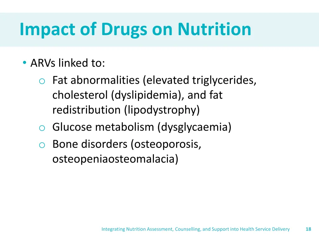 impact of drugs on nutrition 2