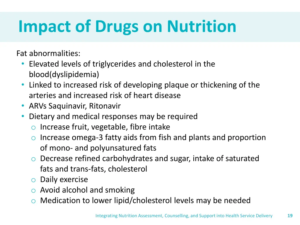 impact of drugs on nutrition 3