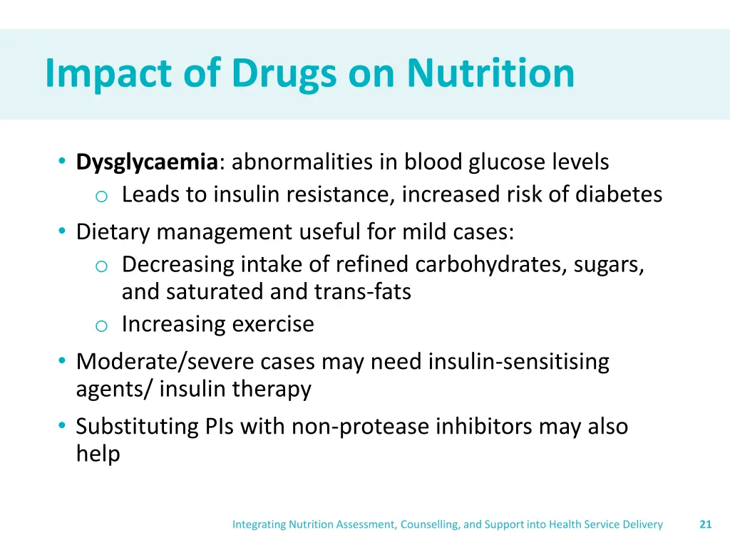 impact of drugs on nutrition 5