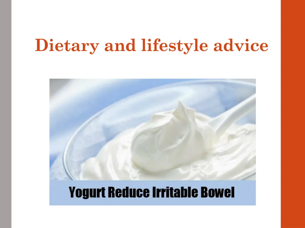 dietary and lifestyle advice 4