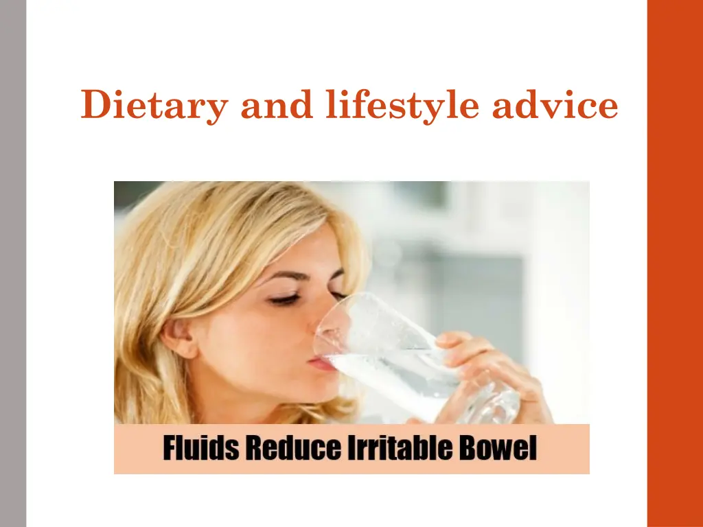 dietary and lifestyle advice 5