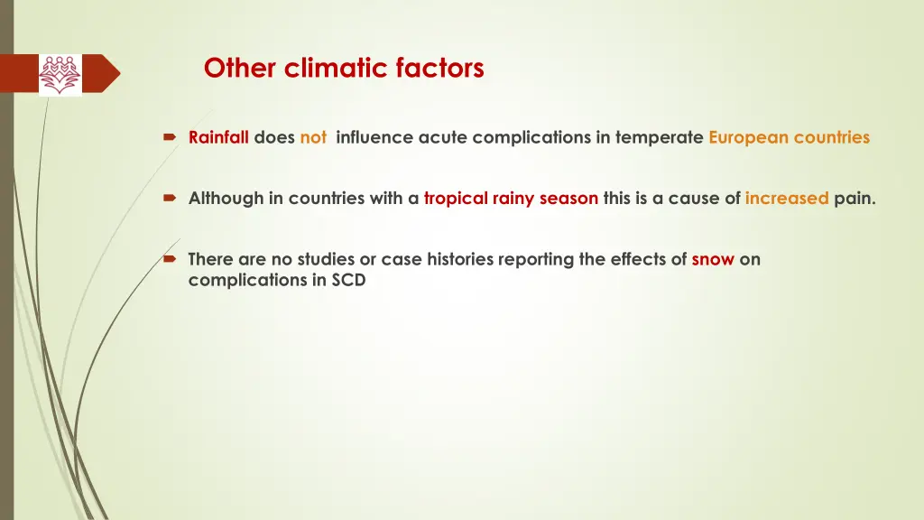 other climatic factors