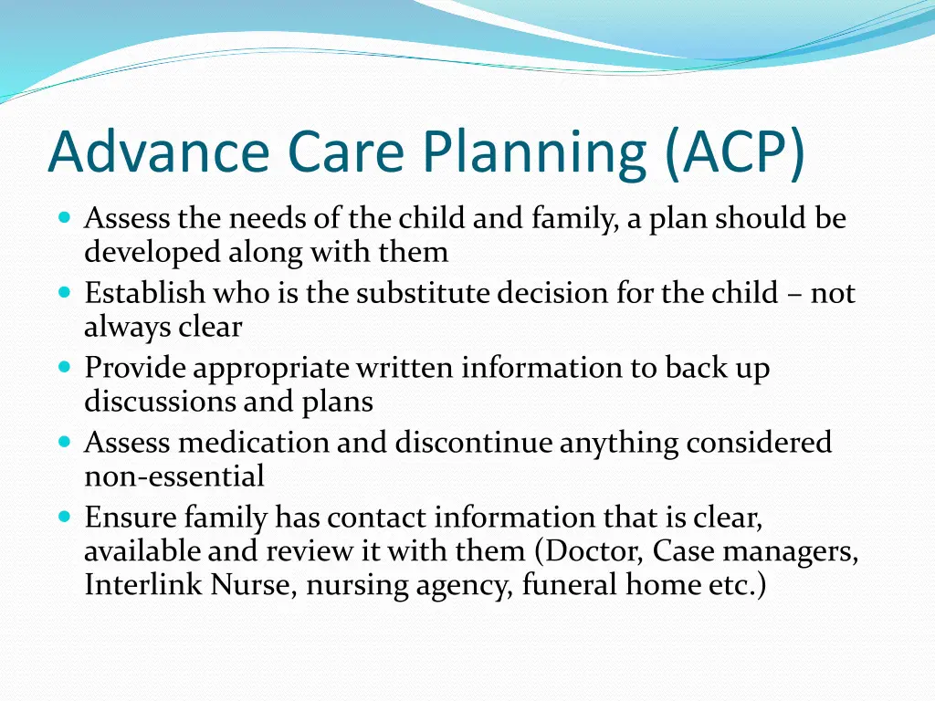 advance care planning acp