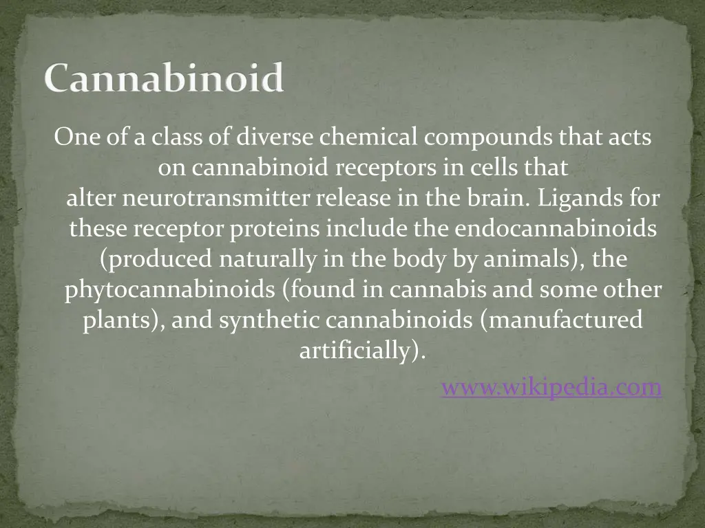 cannabinoid