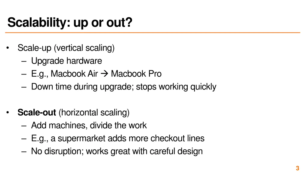 scalability up or out