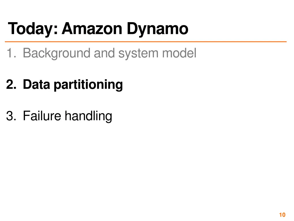 today amazon dynamo 1