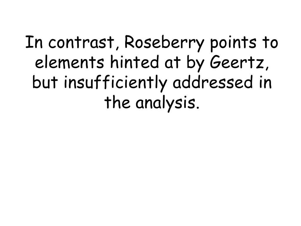 in contrast roseberry points to elements hinted