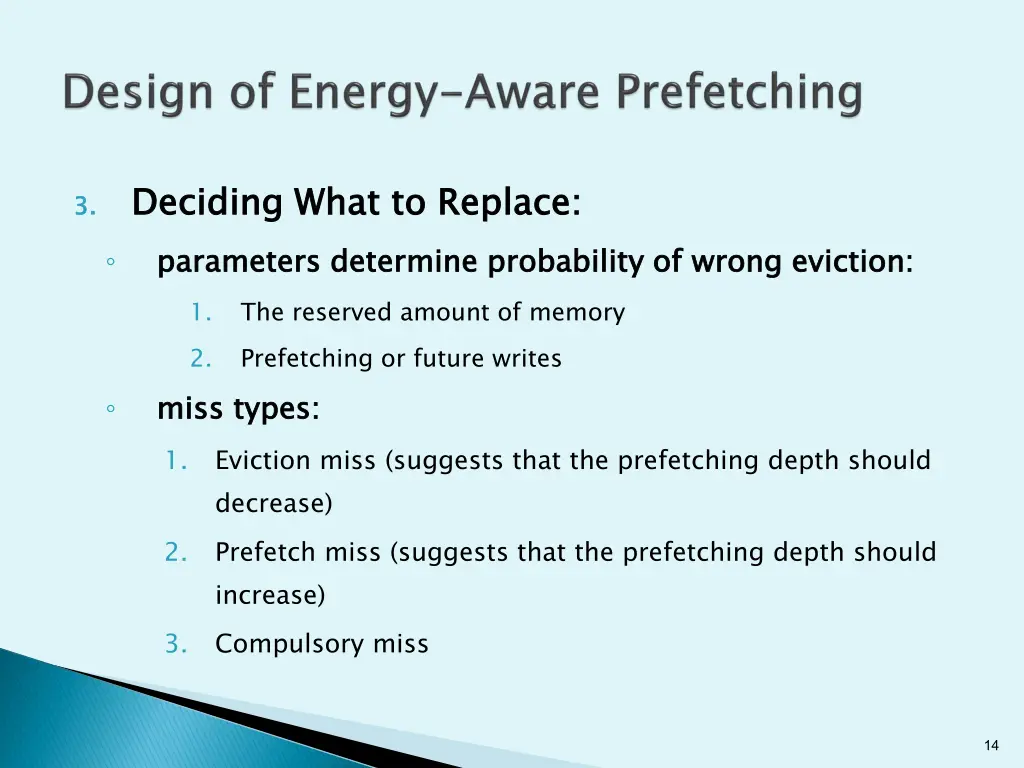 deciding what to replace parameters determine