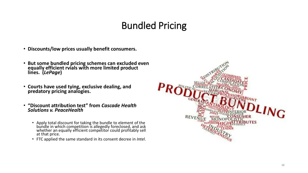 bundled pricing bundled pricing