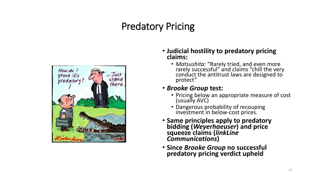 predatory pricing predatory pricing