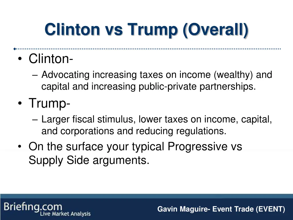 clinton vs trump overall