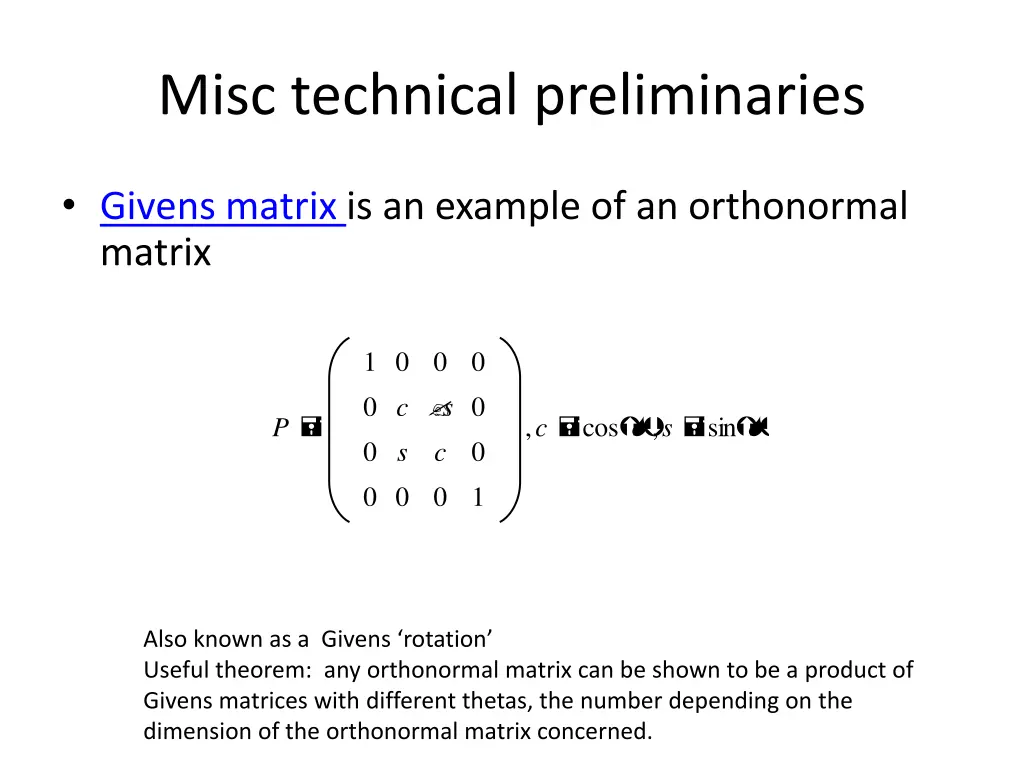 misc technical preliminaries 1