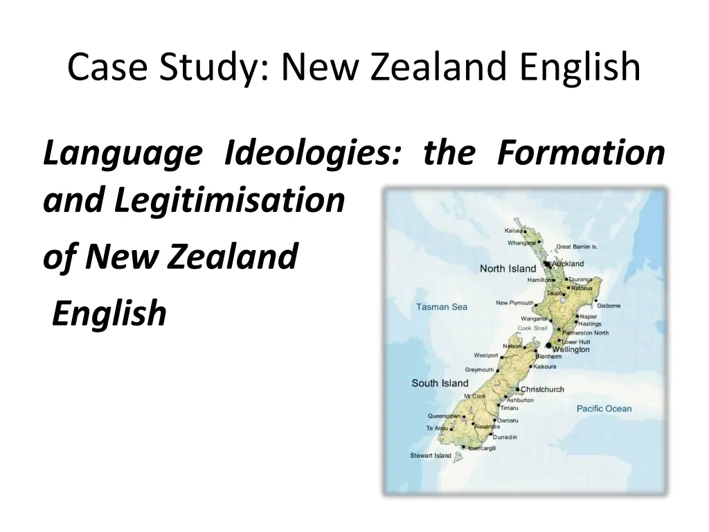 case study new zealand english