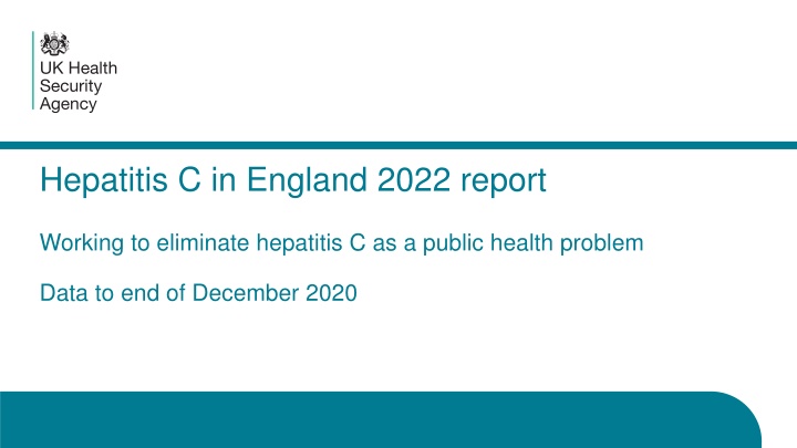 hepatitis c in england 2022 report