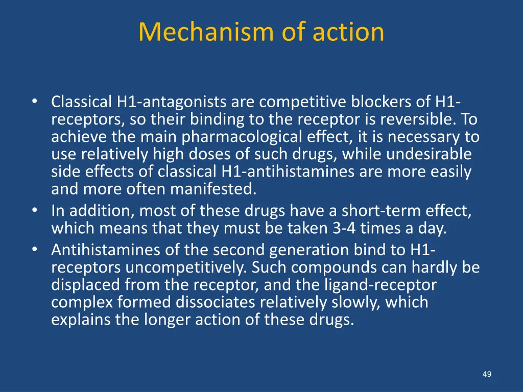 mechanism of action