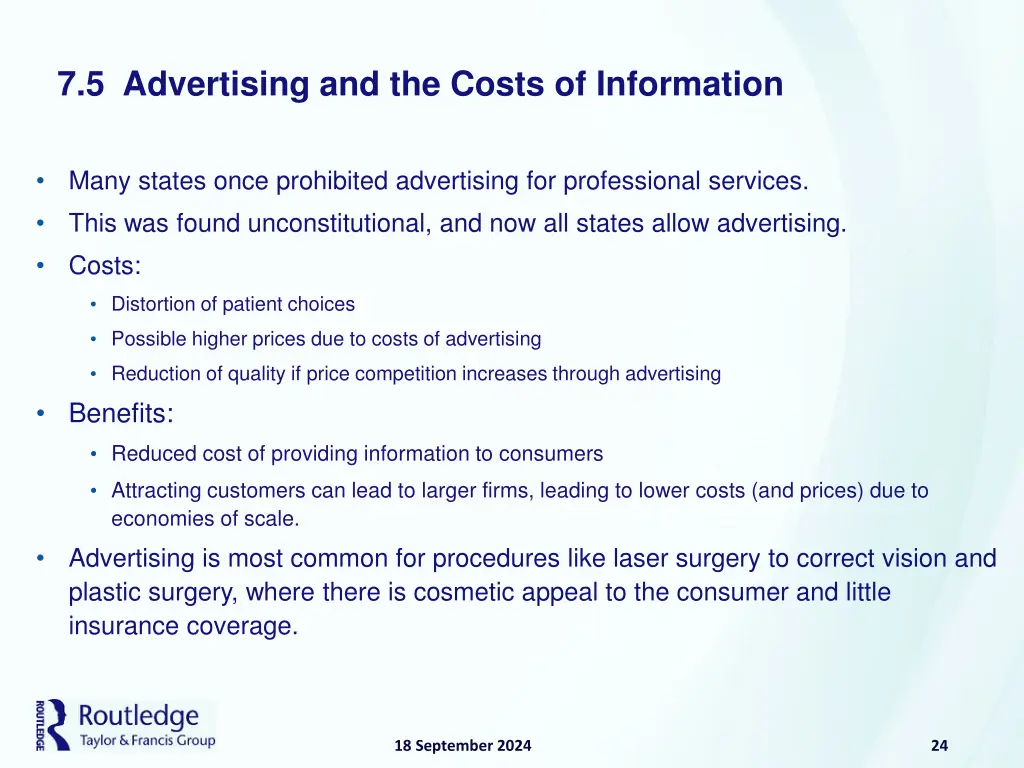 7 5 advertising and the costs of information