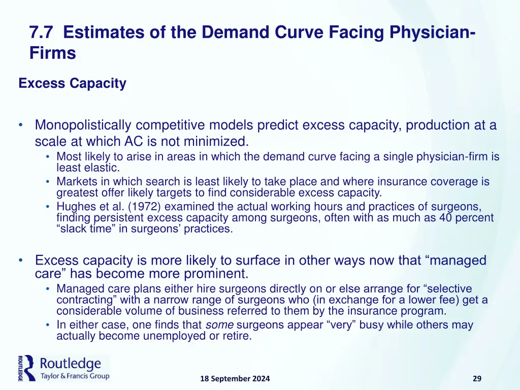 7 7 estimates of the demand curve facing 2