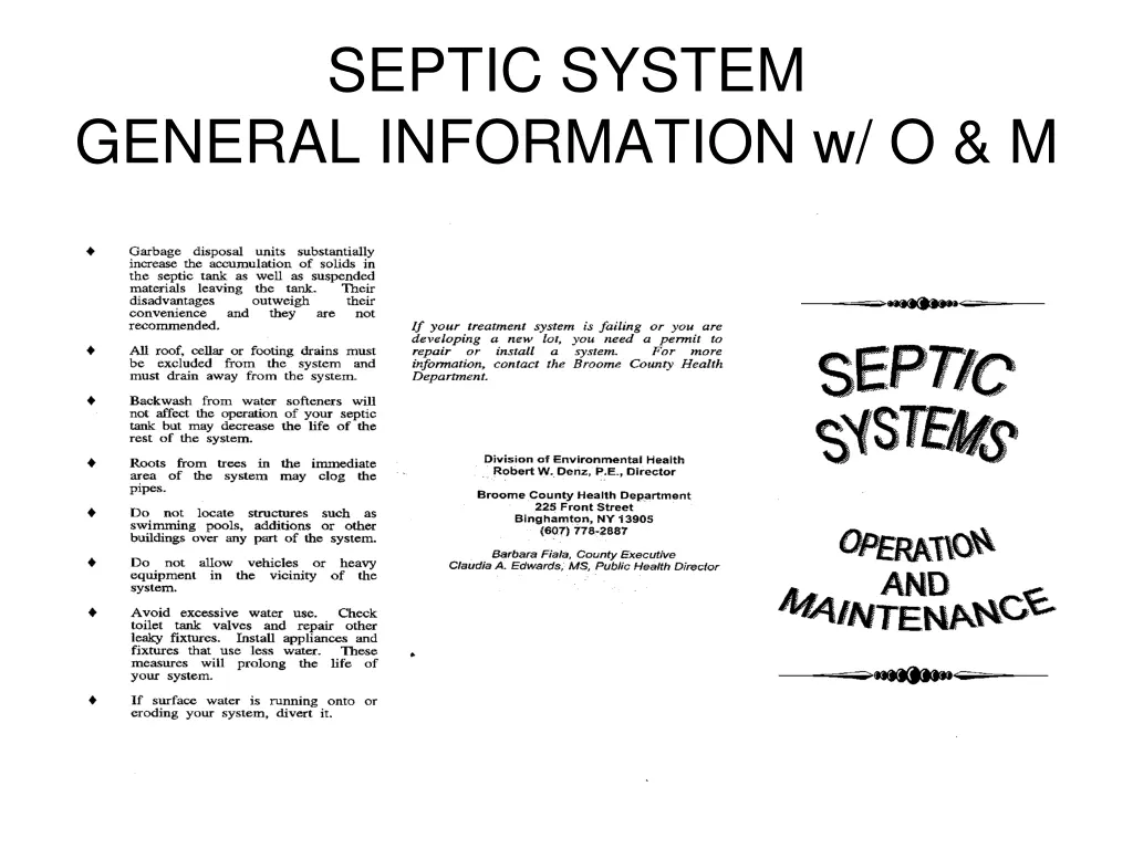 septic system