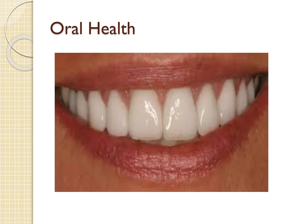 oral health