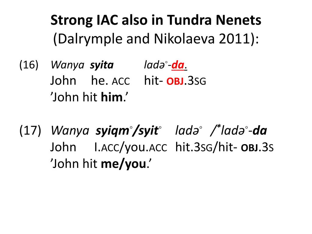 strong iac also in tundra nenets dalrymple