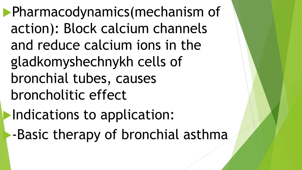 pharmacodynamics mechanism of action block 1