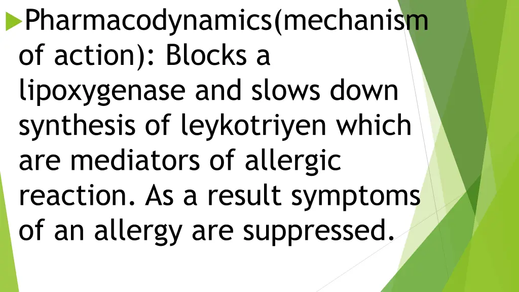 pharmacodynamics mechanism of action blocks