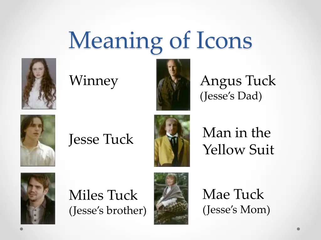 meaning of icons