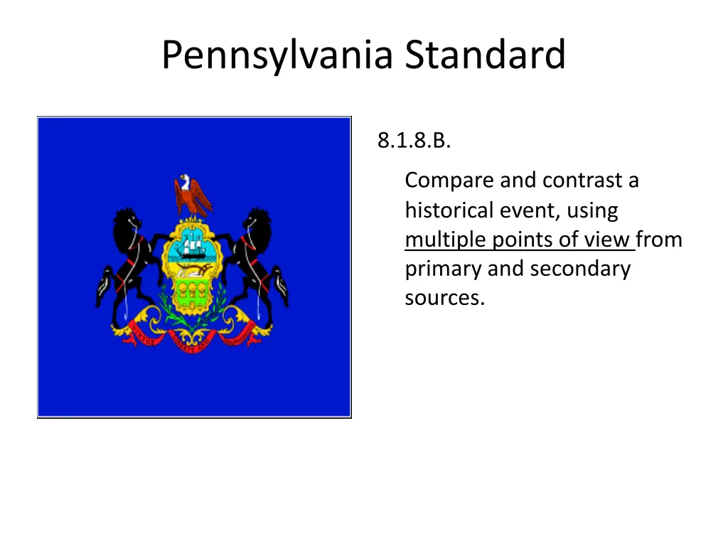 pennsylvania standard