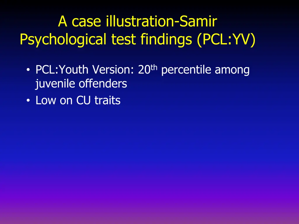 a case illustration samir psychological test 1