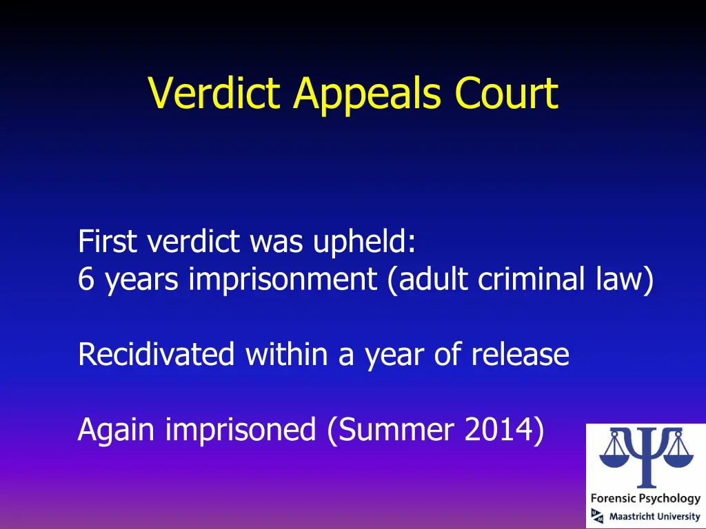 verdict appeals court