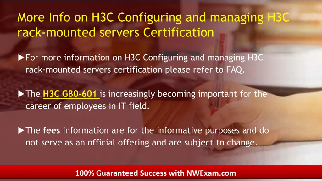 more info on h3c configuring and managing